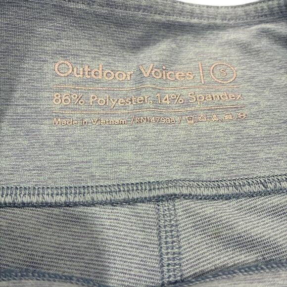 Outdoor Voices Techsweat 7/8 Activewear Leggings - Picture 2 of 3